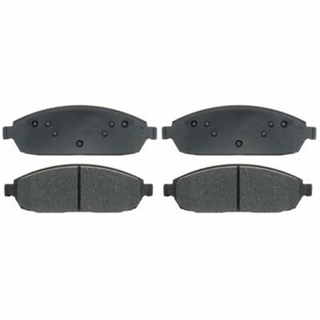 RM BRAKES 2006-2010 Jeep Service Grade Ceramic Disc Brake Pad Set R53-SGD1080C